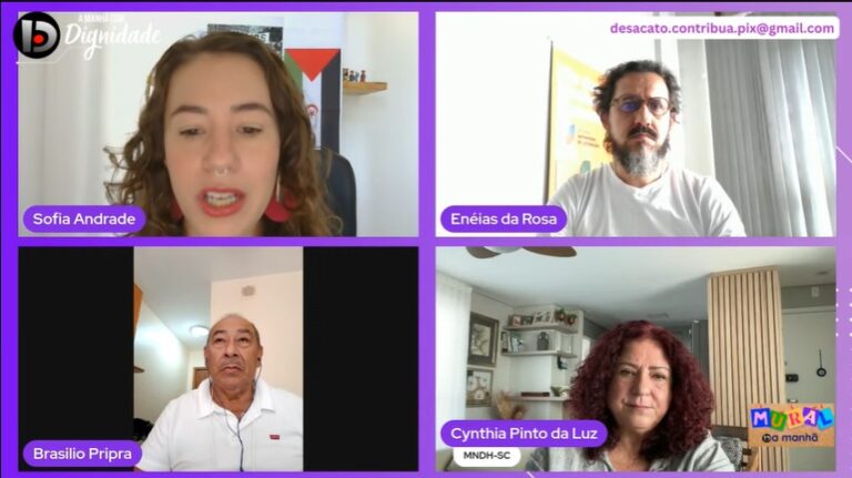 Entrevista discute lançamento de relatório sobre violações de direitos humanos no Brasil e destaca casos em Santa Catarina